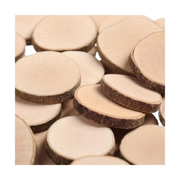 YPZAKA Rebanadas de madera pequeñas rebanadas de troncos_2