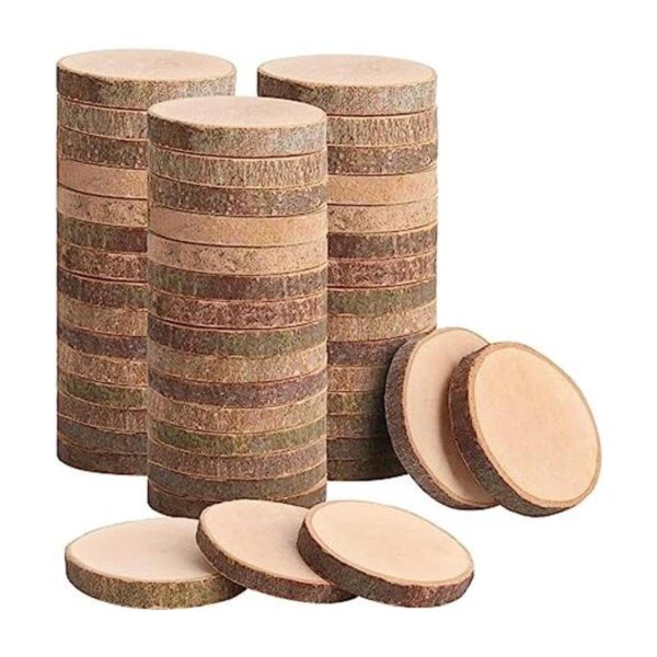 YPZAKA Rebanadas de madera pequeñas rebanadas de troncos_1