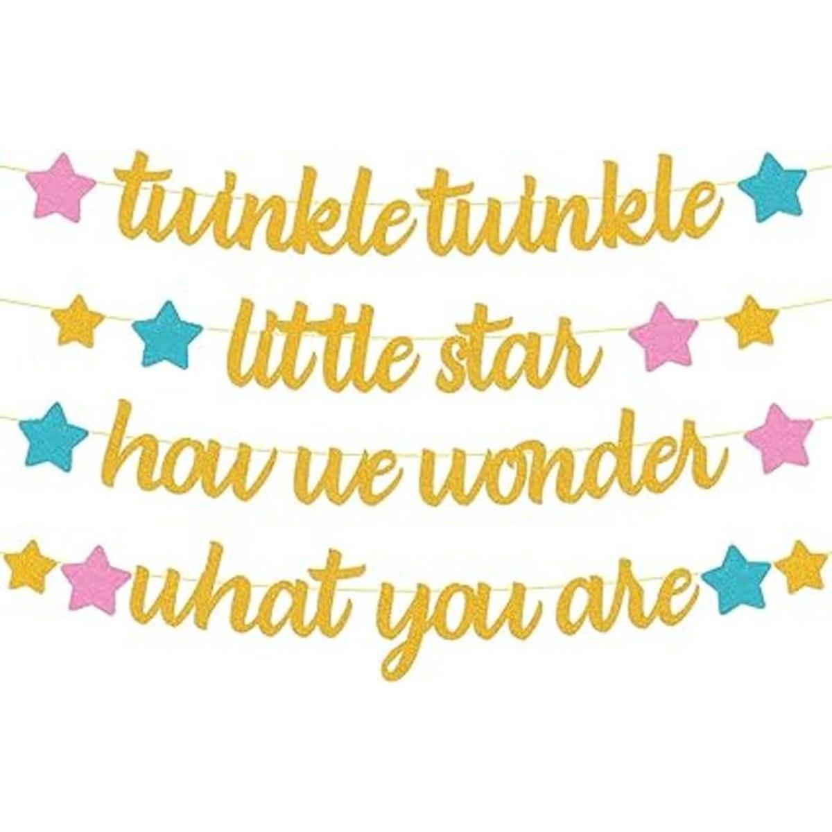 Twinkle Twinkle Llittle Star How We Wonder What You are