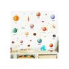 Pegatinas de pared con sistema solar diseño de planetas_3