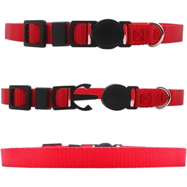 YOY Juego de 12 collares de nailon suave para cachorros
