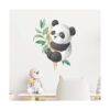 Calcomanías de pared de rama de panda y árbol calcomanías
