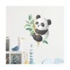Calcomanías de pared de rama de panda y árbol calcomanías