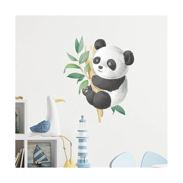 Calcomanías de pared de rama de panda y árbol calcomanías