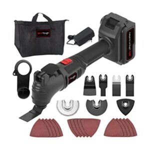 Werktough Kit de herramientas oscilantes inalámbricas de