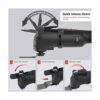 Werktough Kit de herramientas oscilantes inalámbricas de