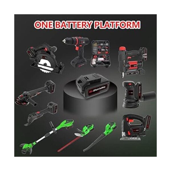 Werktough Kit de herramientas oscilantes inalámbricas de
