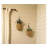 YOUEON Juego de 2 cestas para colgar en la pared de 8.5 x