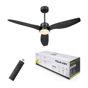 YOUKAIN Ventilador de techo moderno para interiores y_1
