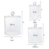 YOUEON Paquete de 6 dispensadores Qtip con tapa soporte_2