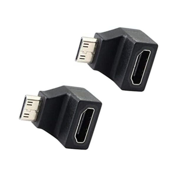 Mini adaptador HDMI ángulo recto de 90 grados conector_1