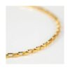 YOUBEIYEE Cadena chapada en oro de 16.4 pies cadena de