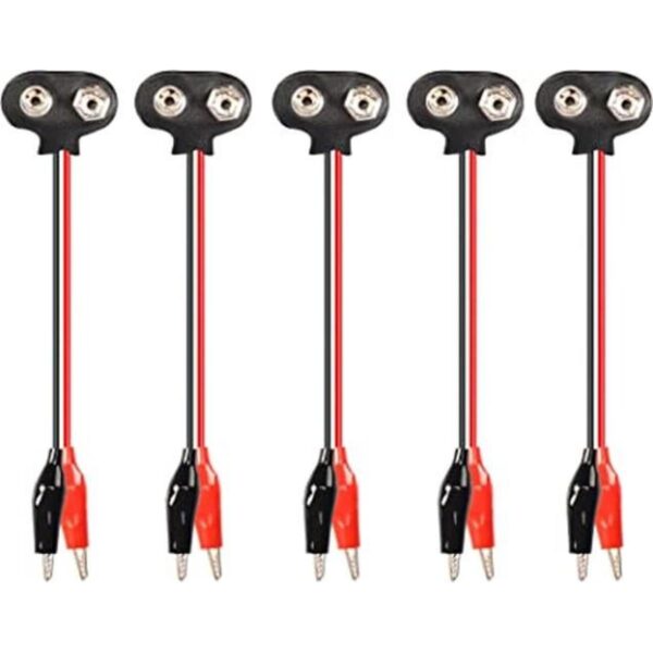 PNGKNYOCN Cable de clip de cocodrilo a presión de 9 V_1