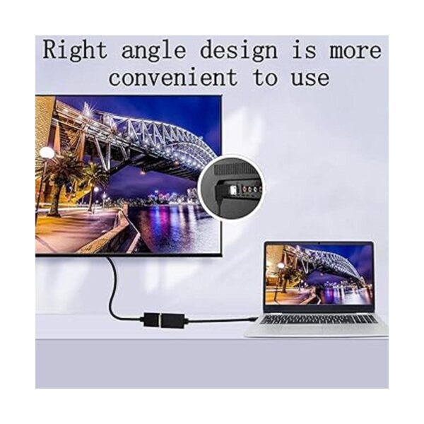 PNGKNYOCN 15CM HDMI macho a macho cable corto 90 grados_5