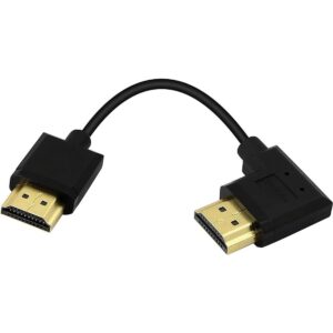 PNGKNYOCN Cable corto HDMI macho a macho de 5.9 in ángulo_1
