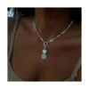 YOUBEIYEE Cadena para hacer joyas de 16.4 pies de plata