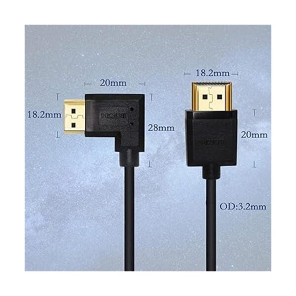 PNGKNYOCN 15CM HDMI macho a macho cable corto 90 grados_3
