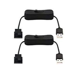 PNGKNYOCN Cable adaptador de corriente USB de 11.8 in a 3_1