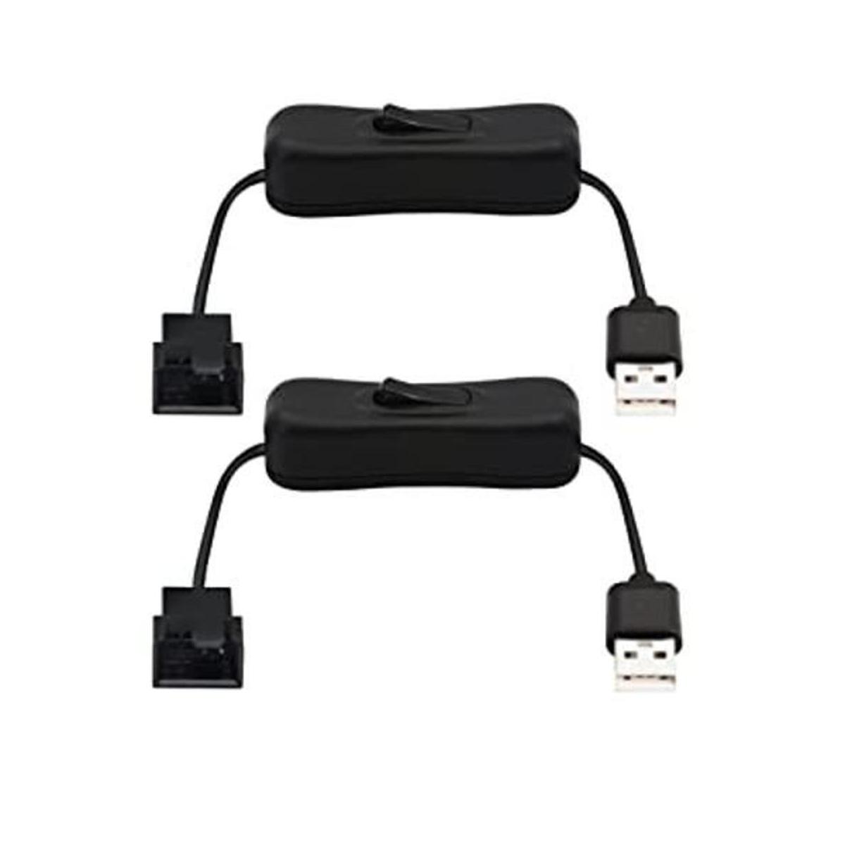 PNGKNYOCN Cable adaptador de corriente USB de 11.8 in a 3