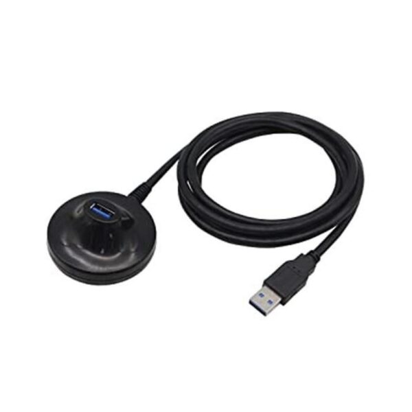 Cable de extensión USB 3.0 de 4.7 pies con pedestal macho_1