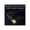 Cable corto Mini HDMI a HDMI de 5.9 in de 90 hacia_3