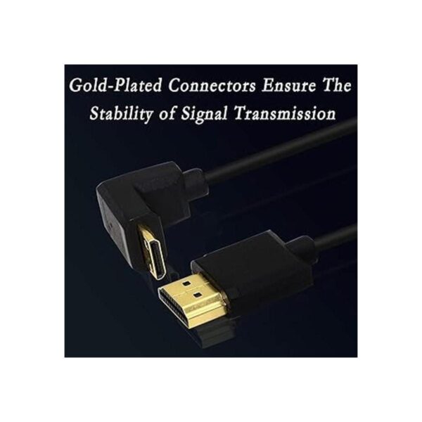 Cable corto Mini HDMI a HDMI de 5.9 in de 90 hacia_3