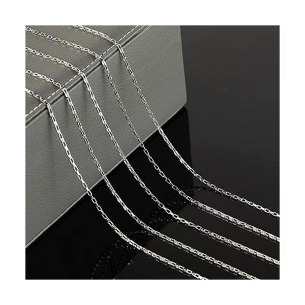 YOUBEIYEE Cadena de plata de 33 pies para hacer joyas