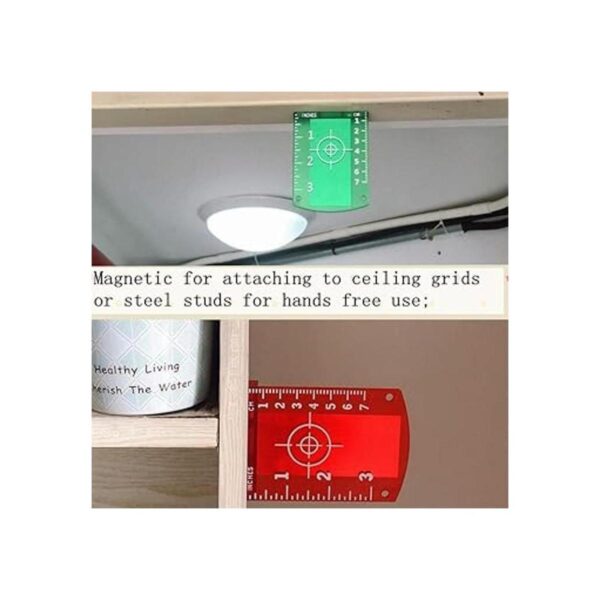 Láser Targets 2 placas de tarjeta láser de suelo_5