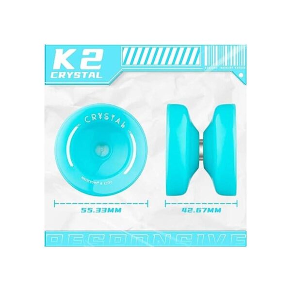 YOSTAR Yoyo K2 Plus Crystal Yoyo para niños Yoyo sensible_3