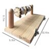 YOU Chinchilla Jaula de accesorios Plataforma de madera_2