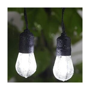 Guirnalda de luces LED blancas frías de 56 pies para_1
