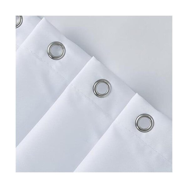 Cortinas de ducha de baño degradadas doradas para baño