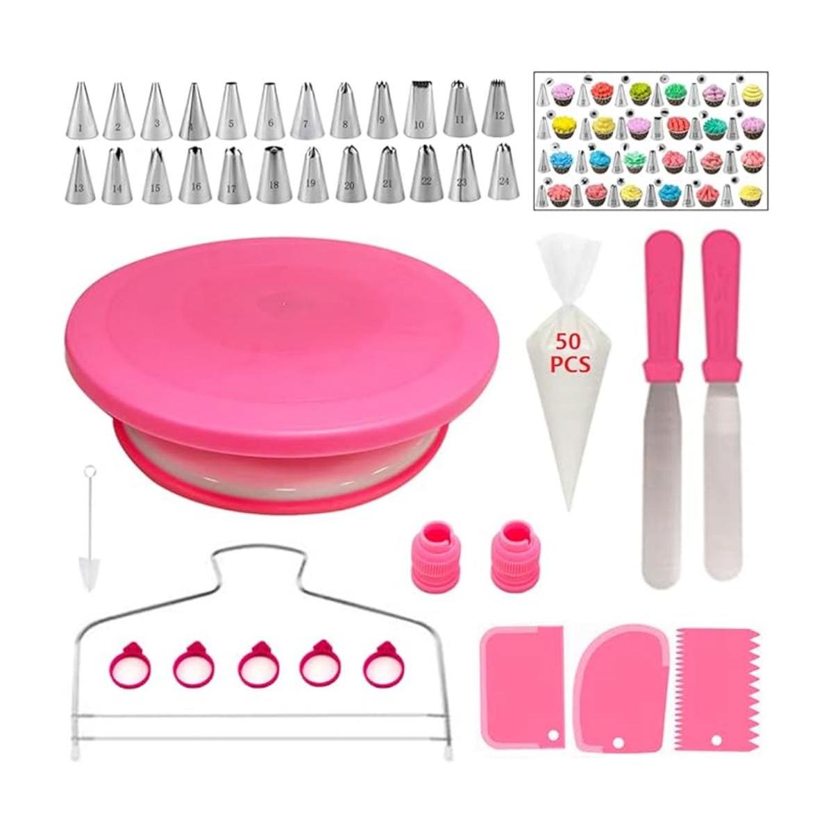 YOQXHY Kit de decoración de pasteles de 90 piezas con