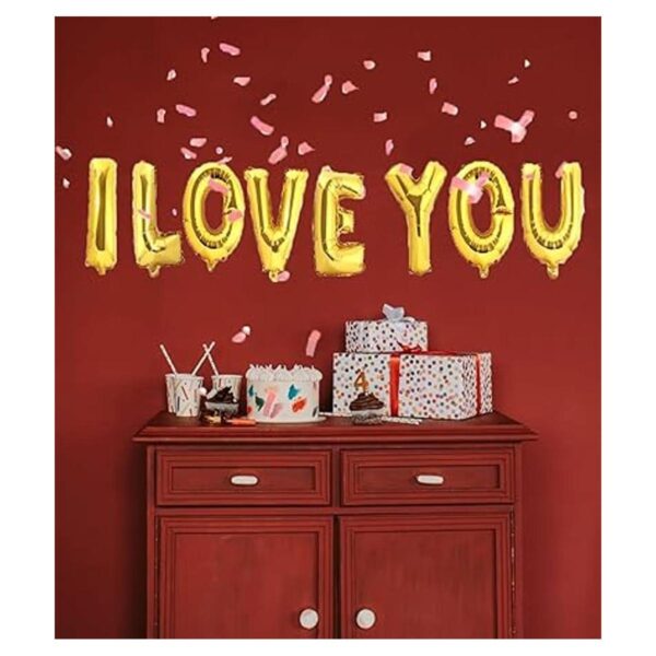 YOOGEE Globos de letras de 16 pulgadas con letras del