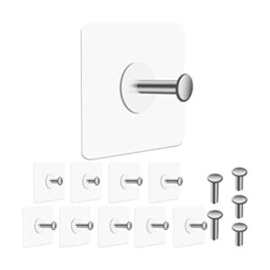 10 ganchos adhesivos de pared sin daños ganchos