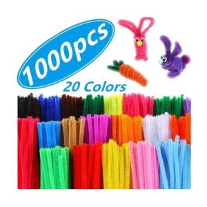 1.000 limpiadores de tuberías en 20 colores paquete de_1