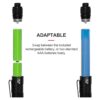 Linterna recargable IP67 impermeable con clip de bolsillo_3