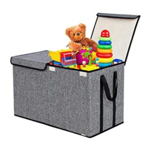 Caja de juguetes grande para niños organizador de_1