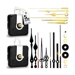 Kit de mecanismo de reloj de cuarzo 2 piezas mecanismo