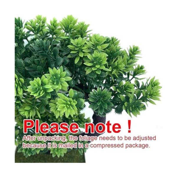 yoerm Pequeño árbol de bonsái artificial para decoración_5