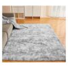 YOBATH Alfombras suaves y peludas para dormitorio de 6 x 9