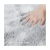 YOBATH Alfombras suaves y peludas para dormitorio de 6 x 9
