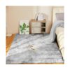 YOBATH Alfombras suaves y peludas para dormitorio de 6 x 9