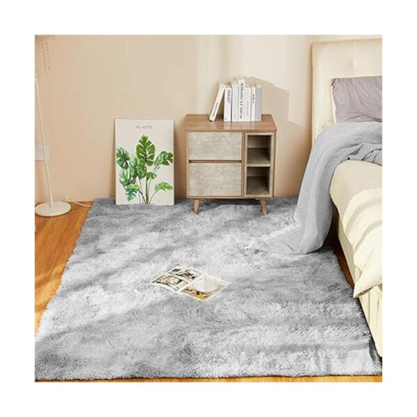 YOBATH Alfombras suaves y peludas para dormitorio de 6 x 9