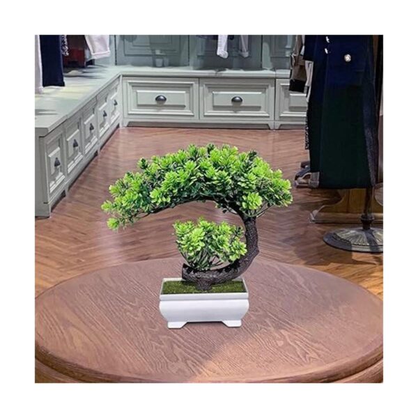 yoerm Pequeño árbol de bonsái artificial para decoración_3