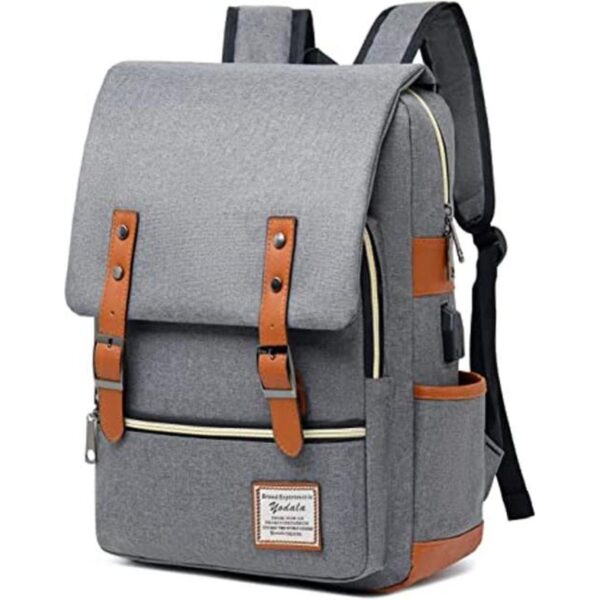 YODALA Mochila vintage para laptop para mujeres y hombres_1