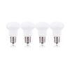 Paquete de 4 BR14 R14 E17 Bombilla LED 3 W equivalente