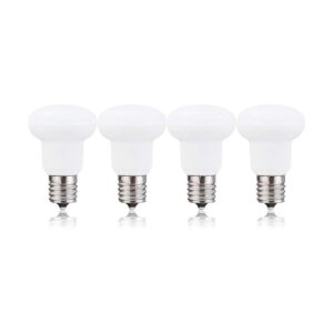 Paquete de 4 BR14 R14 E17 Bombilla LED 3 W equivalente