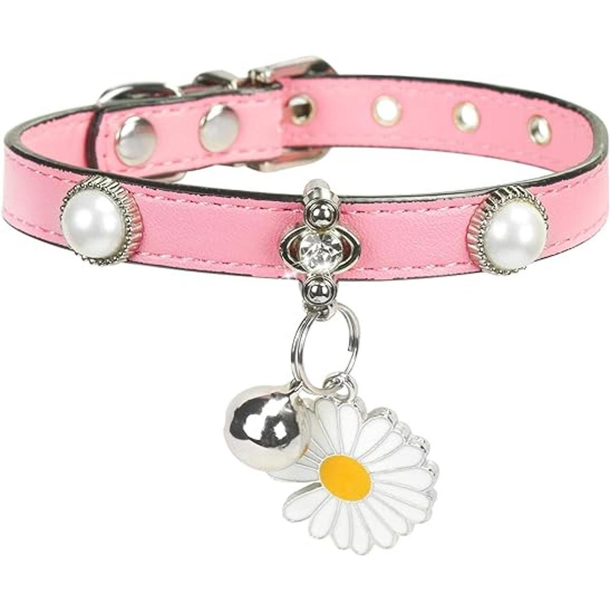YMTECH Collar de gato con campana Collar de moda para