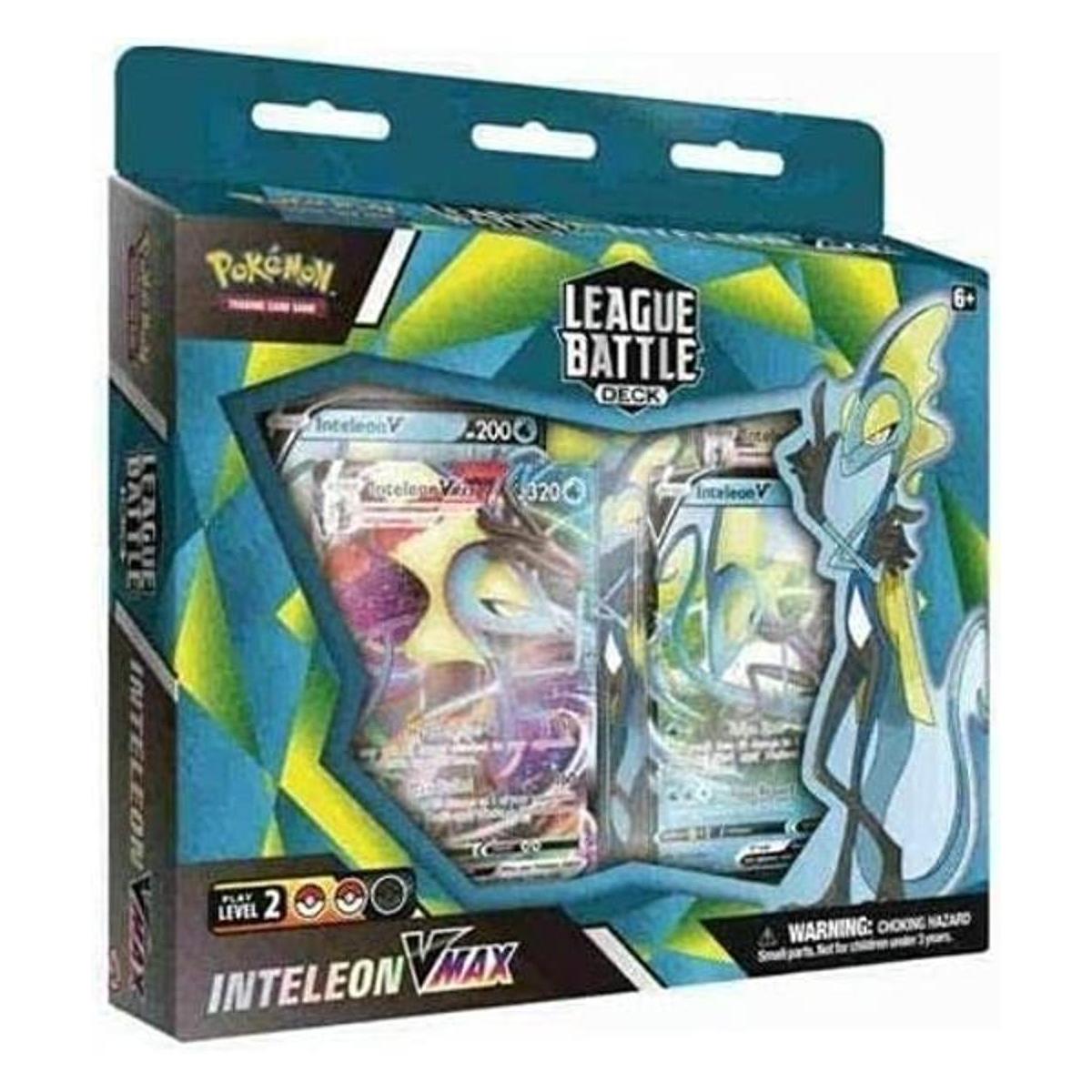 Pokemon TCG Cubierta de batalla de la liga INTELEON VMAX